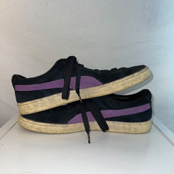 PUMA x ALIFE - Black/Amazon - Suede Classic - Low Top Sneaker - Distressed Suede - Picture 7 of 11